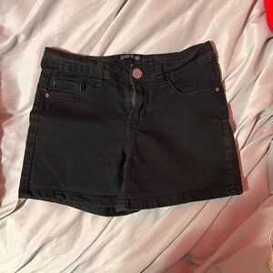 Classic Black Jean Shorts for Women